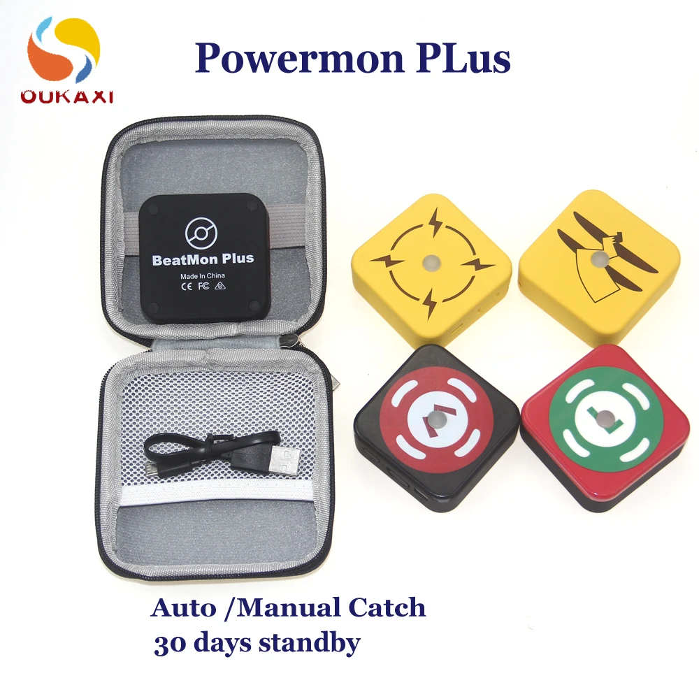 Браслет Bluetooth для Pokemon Go Beyond браслет с перезаряжаемой батареей Powermon Plus + роскошная