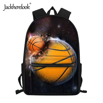 

Jackherelook Galaxy Basketball Backpack Childrens Schoolbags Brand Men Laptop Backpack Boys Travel School Shoulder Bag 2020 New