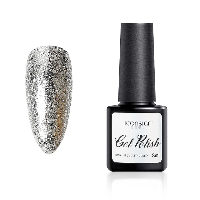 Gel Polish DIY Nail Polish UV Color Gel Manicure Gel varnish gel nail polish Coat Glitter Nail Art 52 colors 8ml 33