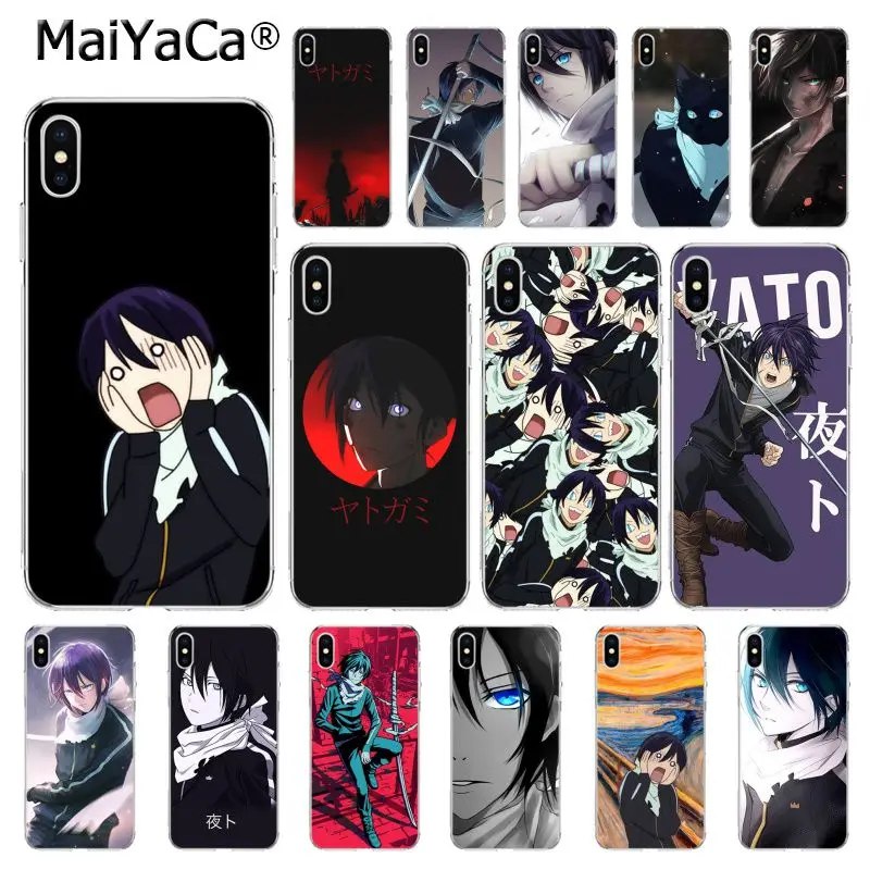 Японский Ято Noragami аниме чехол для телефона iphone 11 12 pro 8 7 6 6S Plus 5 5S SE XR X XS MAX 10 корпус