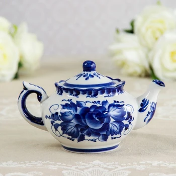 

Teapot "Morning", 16 × 16 × 9 cm, 300 ml, gzhel 1178809