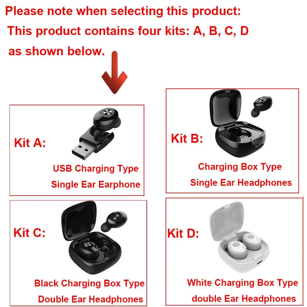 TWS Series A6S XG12 Bluetooth 5.0 Earphone Stereo Wireless HIFI Sound Earphones Handsfree Earphone For Xiaomi Earbuds