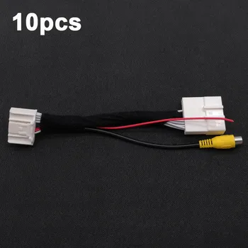 

YIFOUM 10pcs 24Pin Original Video Input Switch Reverse Camera RCA Adapter Cable For Skoda Karoq Kodiaq 2016 2017 2018