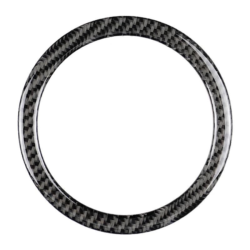 

Carbon Fiber Steering Wheel Ring Cover Trim Fit for Mini Cooper R55 R56 R60 2007-2013