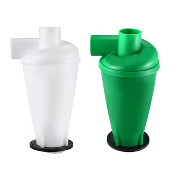 

2 Pcs Cyclone SN50T3 Industrial Extractor Dust Collector Woodworking Vacuum Cleaner Filter, Green & White