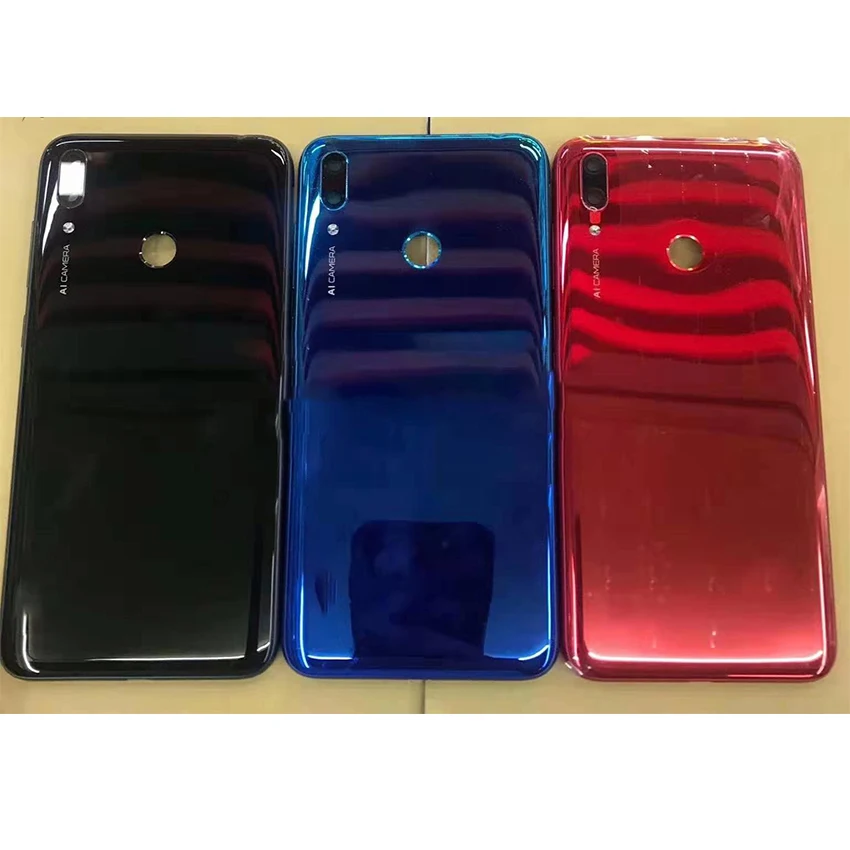 

6.26" Battery Cover For Huawei Y7 Pro 2019 Battery Back Cover Rear Cover Housing Door