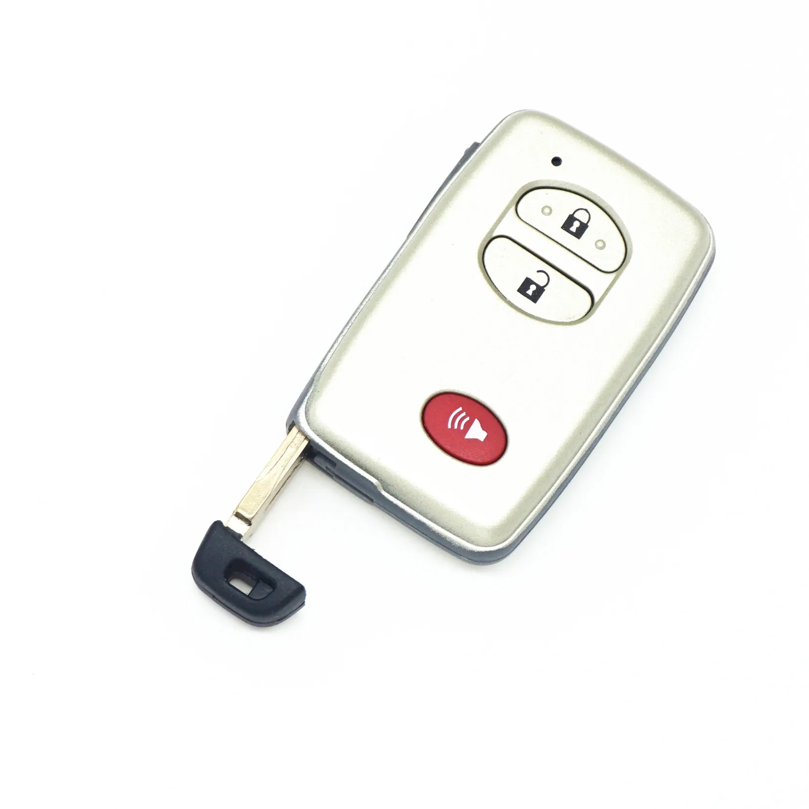 

WFMJ Smart Remote Keyless Entry Uncut 4 Buttons Car Key Case Shell Fob for Toyota 4Runner Prado Avalon Venza Land Cruiser Camry