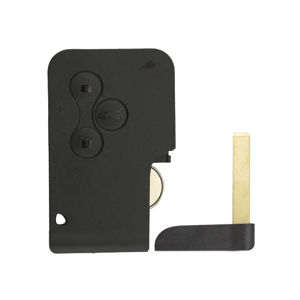 OKEYTECH 3 BUTTONS 433MHZ ID46 PCF7926 PCF7947 CHIP EMERGENCY SMART REMOTE CAR KEY FOR RENAULT MEGANE KEY 2 SCENIC CARD II GRAND