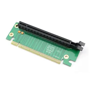 

Hot Worldwide PCI-E Express 16X 90 Degree Adapter Riser Card For 2U Computer Server Chassis hot new portable