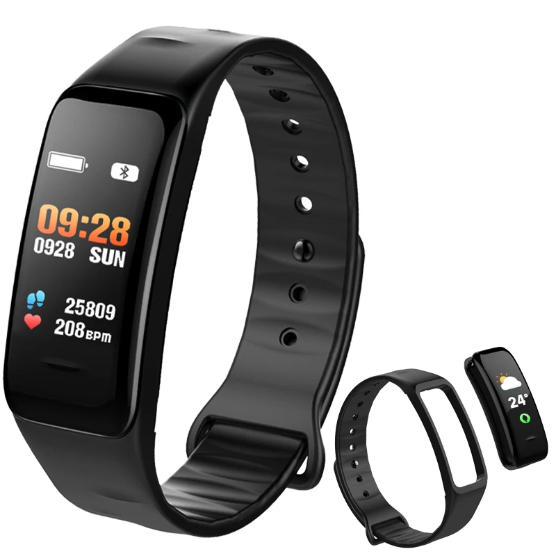 

2019 Sport Bracelet Watch Women Men LED Waterproof Smart Wrist Band Heart rate Blood Pressure Pedometer Clock For Android iOS