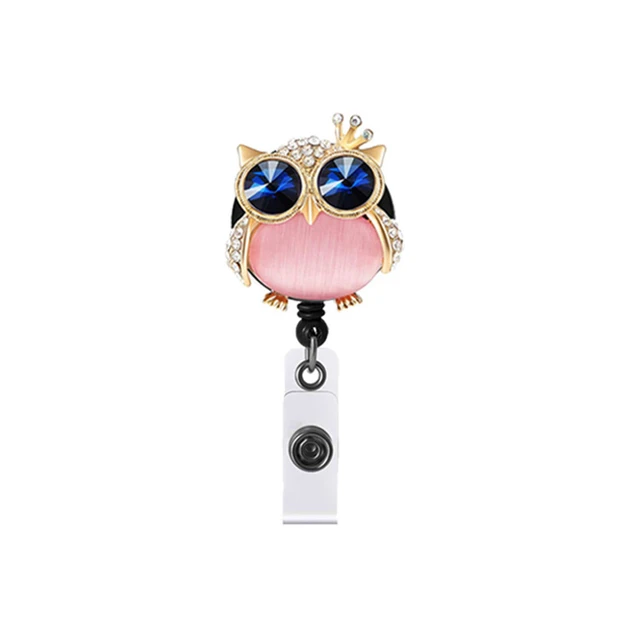 Porte-badge HIBOU 🦉 Rétractable