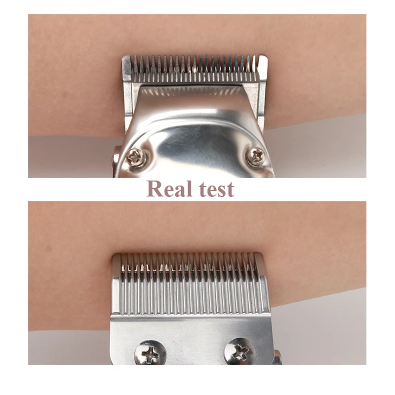 Kemei Powerful Cordless Hair Clipper Wireless Metal Barbera Electric Trimmer Cutting Machine for Barbershop Men