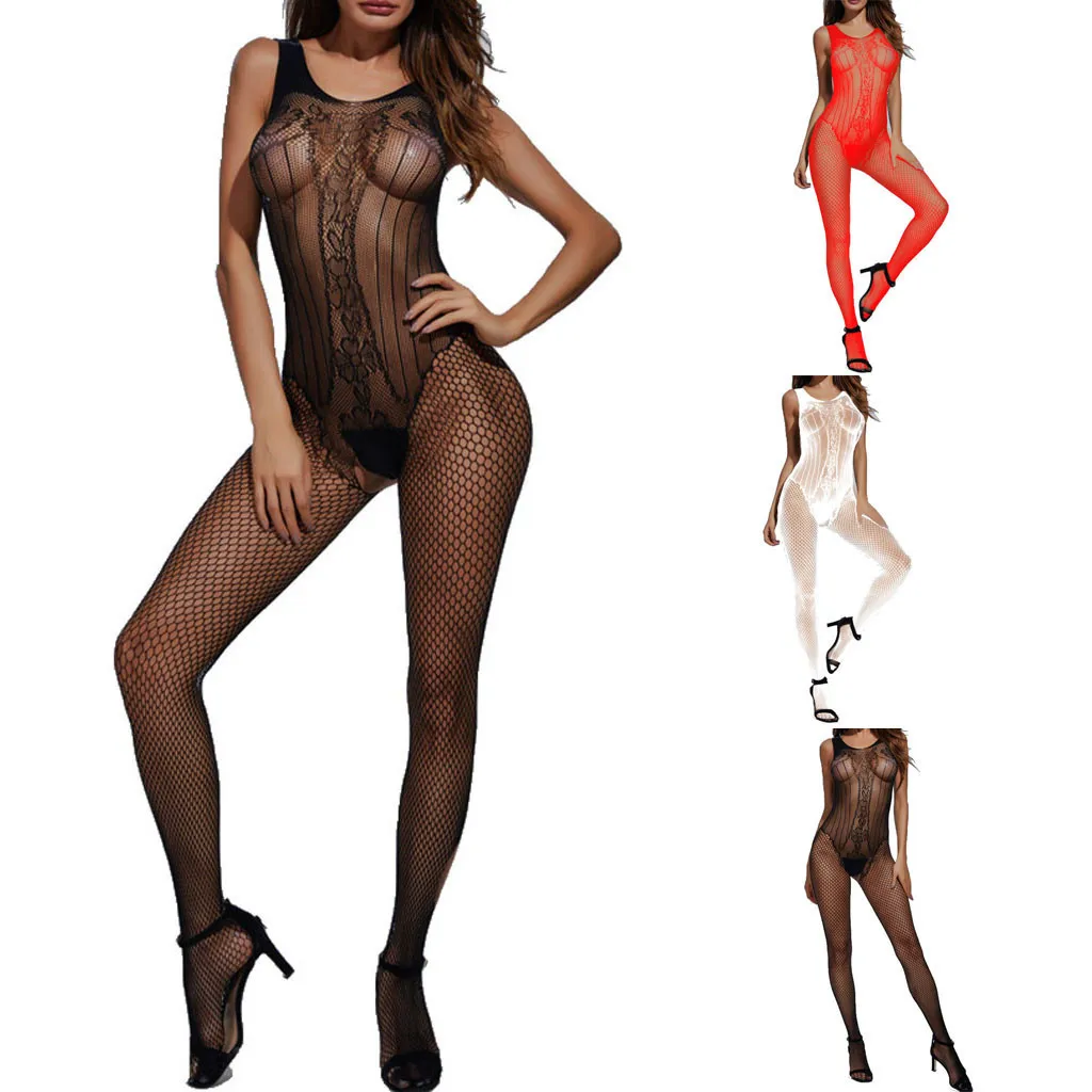 

Lingerie Femme Sexy Erotique For Women Sexy/Sissy Ninghtwear Lingerie Sleevless Babydoll Underwear Body Stocking One Size Hot