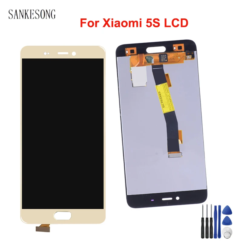 

5.15"For Xiaomi 5S Mi5S LCD Display Touch Screen Digitizer Assembly Replacement for xiaomi Mi5S With Frame Replacement