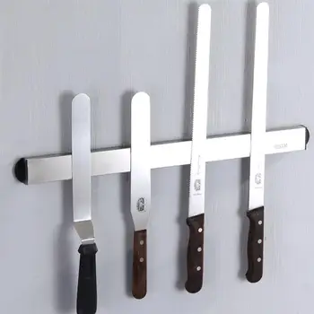 

12/16/20Inches Magnetic Kitchen Chopper Rest Magnetic Kitchen Cutlery Rest Cutlery Holder Hotel Home Kitchen Cutlery Support