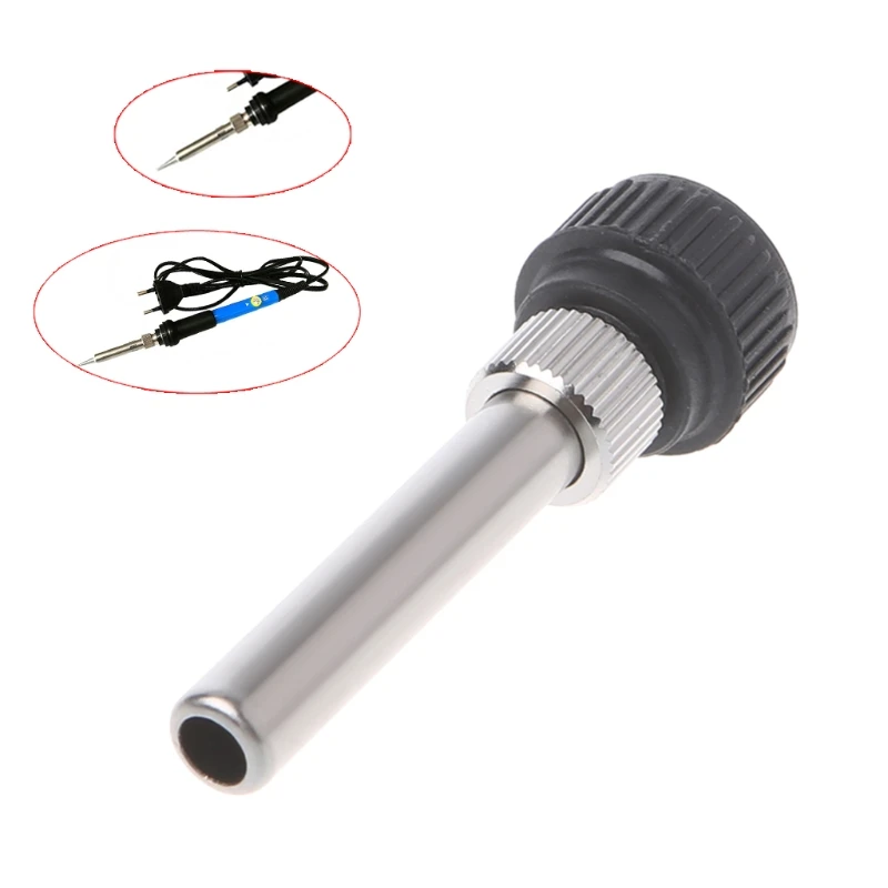 

1set Socket+nut+electric wood head,Soldering Station Iron Handle Accessories for 936 Iron head cannula Iron tip bushing