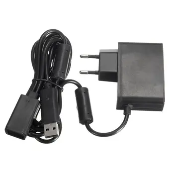 

AC 100V-240V Power Supply EU Plug Adapter USB Charging Charger For Microsoft For Xbox 360 Kinect Sensor