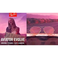 Gafas de sol Ray-Ban RB3025 AVIATOR 9065V7 PLATA/ROSA fotocromatico Cal.58