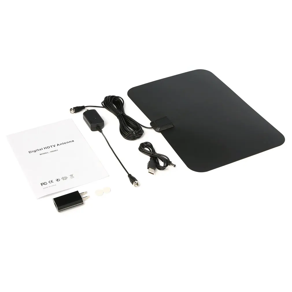 Interna de Digtal Hdtv com Impulsionador Destacável do Sinal do Amplificador para o Cabo Coaxial do Elevado Desempenho de Uhf Antena Amplificada Vhf Usb 10ft - Image 6