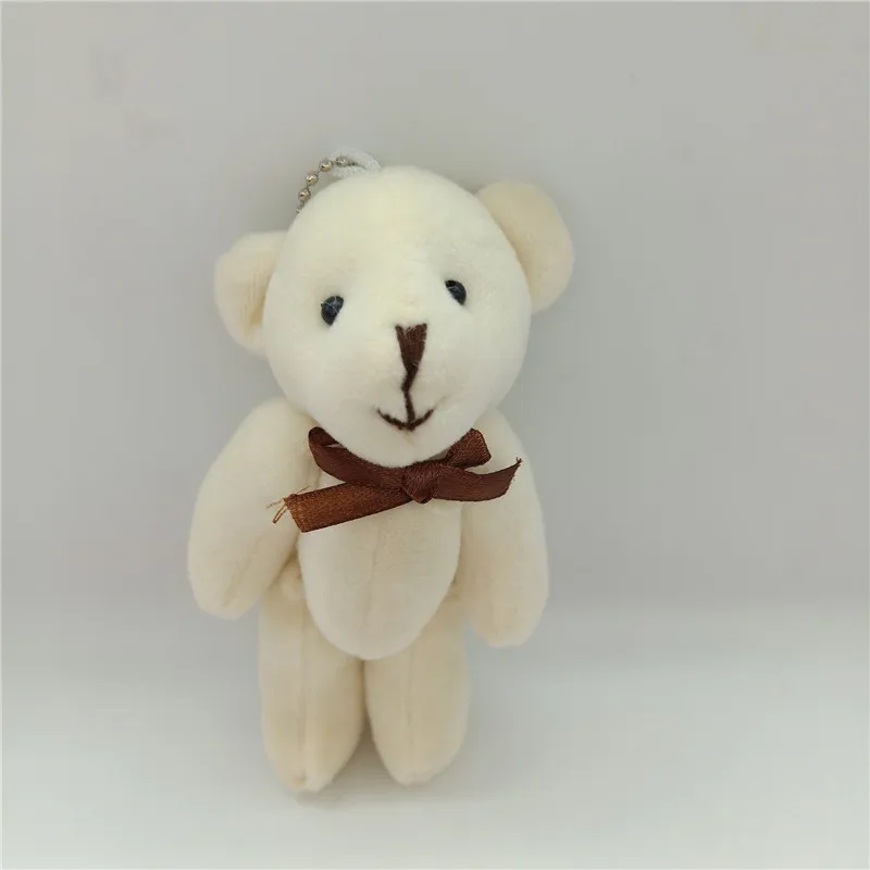 1 Pcs New13cm Bow Tie bear Animal Plush Toy Cartoon Bear Doll Ggift Gift For Boys 2