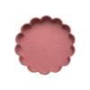 Leather powder bowl