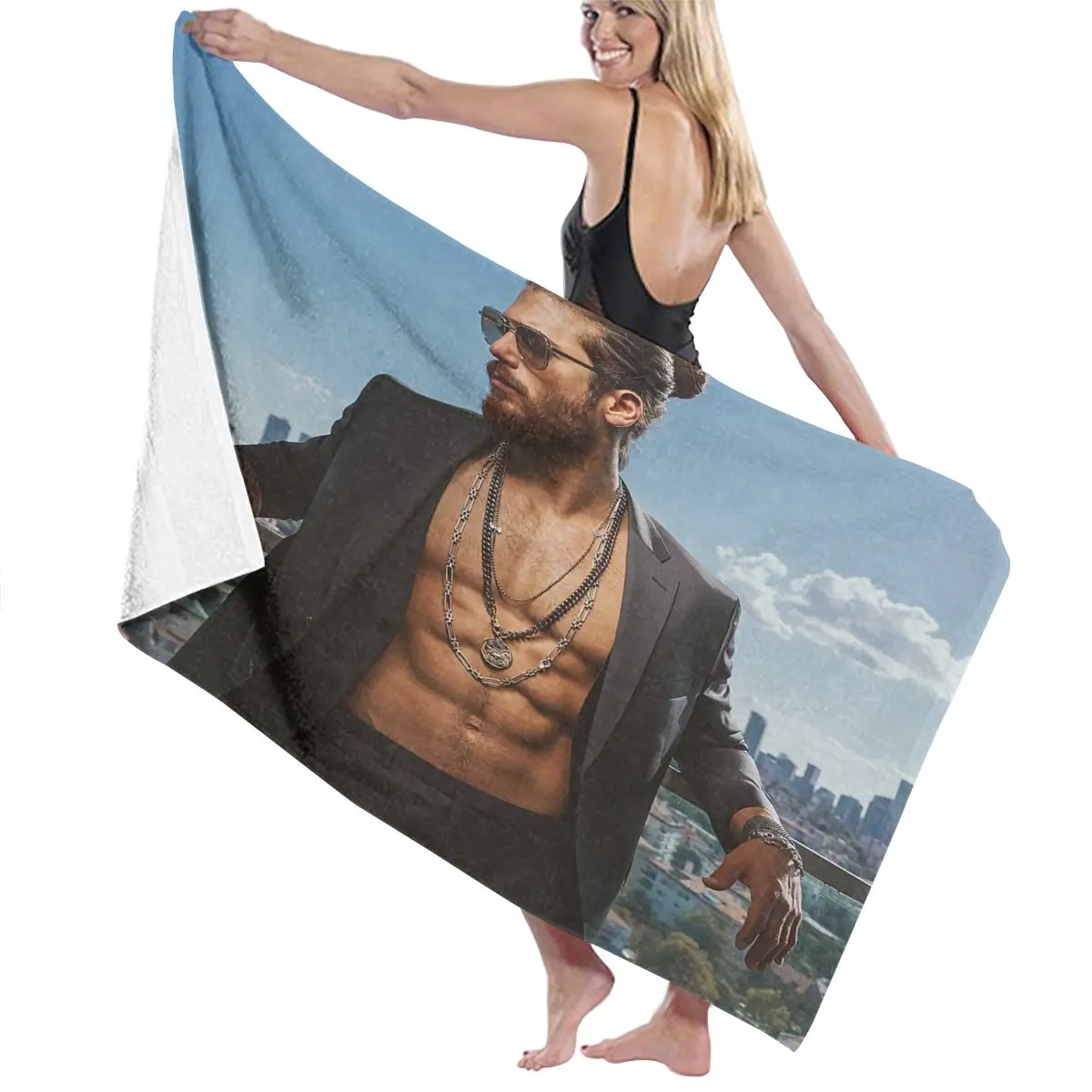 T-Shir Can Yaman Bitter Sweet Mis Daydreamer Divit Telo Mare Telo Da Bagno Tappetino Da Spiaggia Asciugamano Da Bagno Asciugamani Asciugamano In Micro