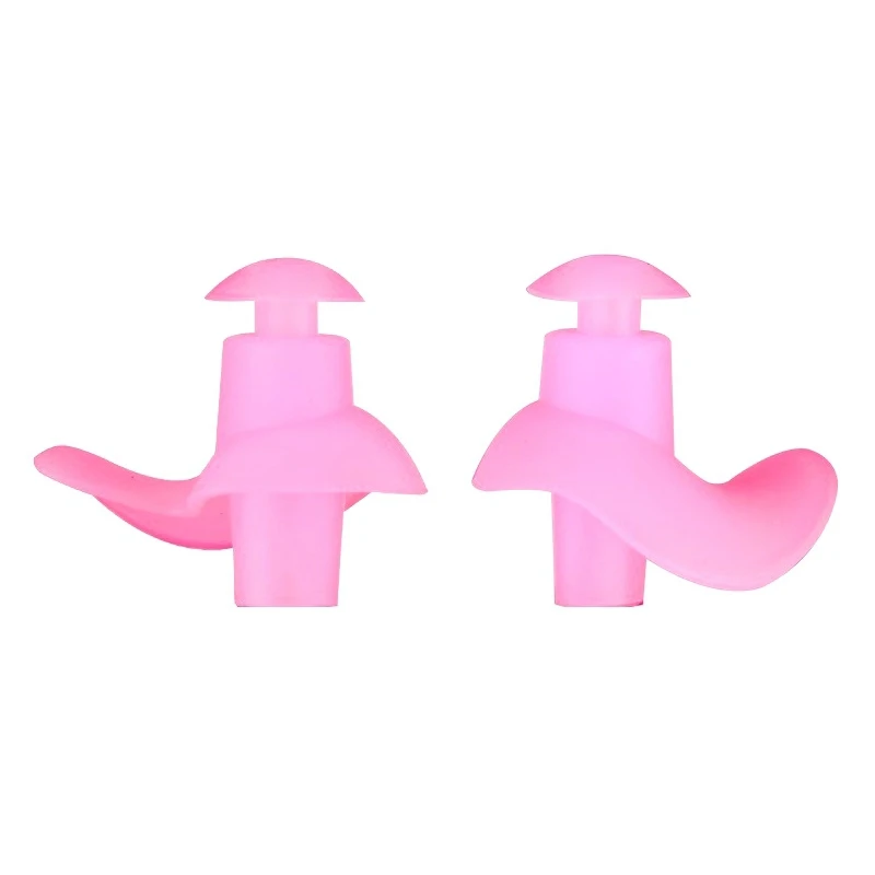 Newest ArrivalAdult Children Diving Soft Comfortable Anti-Noise Ear Plug Waterproof Swimming Earplug Professional Silicone Swim