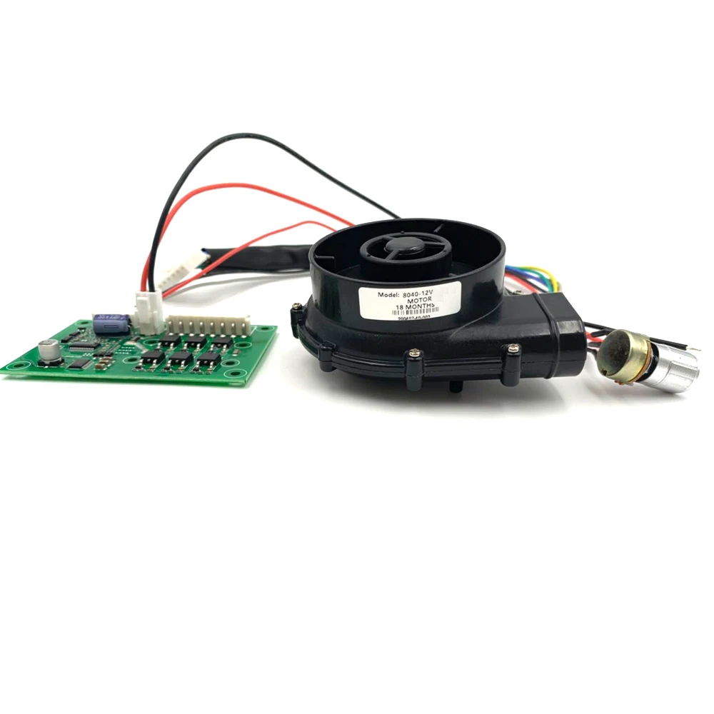 8040 вентилятор DC12V 24V безщеточный центробежный воздуходувка Турбовентилятор для