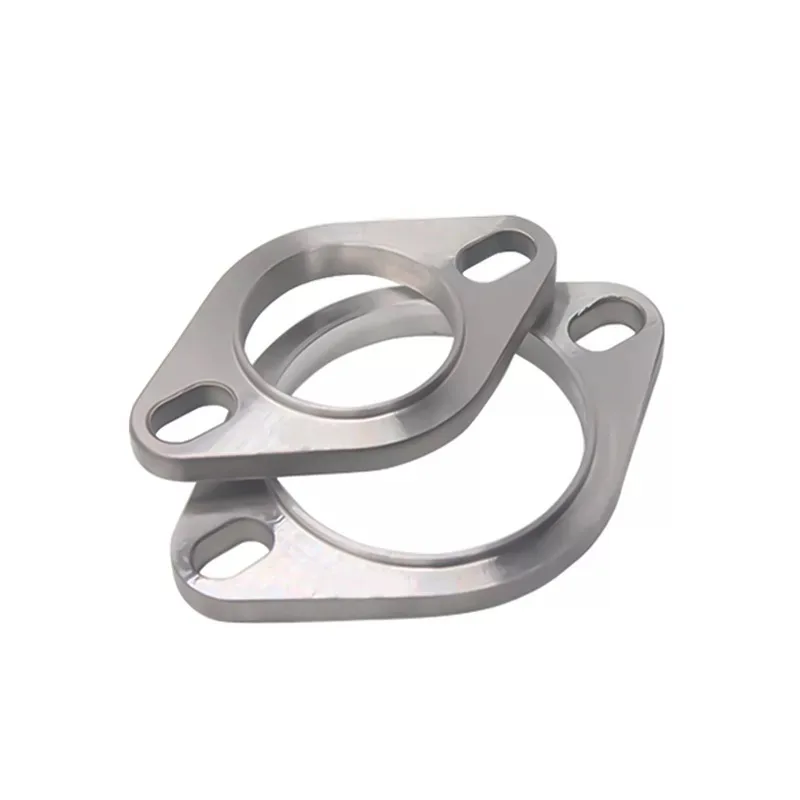 1pcs car Accessories accessories Universal stainless steel exhaust muffler flange exhaust pipe connection 51mm 63mm 76mm joint