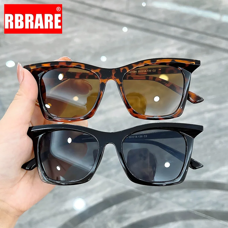 

RBRARE Retro Square Sunglasses Women/Men Vintage Luxury Brand Designer Sun Glasses Women Gradient Mirror Oculos De Sol Mujer