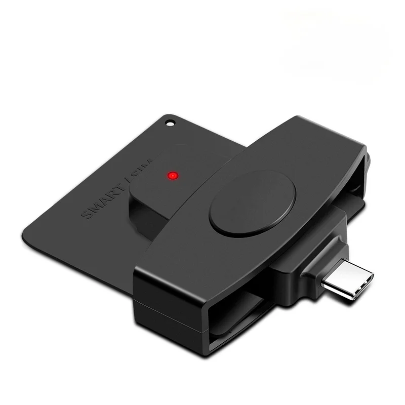2021 USB кард-ридер смарт CAC Тип-C банк налоговую декларацию сим-карты/микросхемой