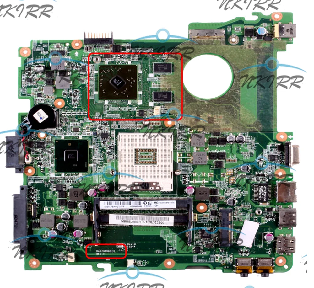 Материнская плата DA0ZQ9MB6C0 ZQ9 MBRBL06001 MBNBR06002 HM55 DDR3 HD4500 для Acer aspire 4738 4738G 4738Z 4738ZG |