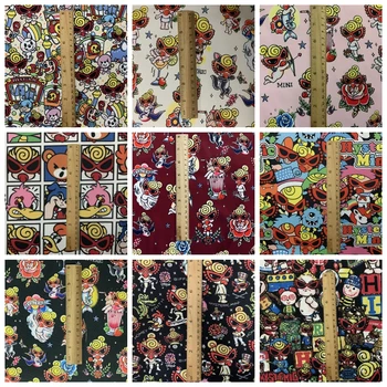 

ZENGIA 145*90cm Hysteric Mini Waterproof Fabric Polyester Patchwork DIY handmade Tissue for bag tablecloth backpack