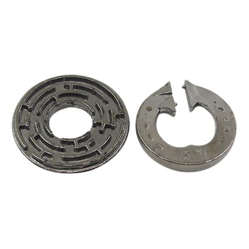 

Nostalgic Magic Intelligence Buckle Puzzle Unlocking Educational Toy Brain Teaser Puzzles For Adults -Labyrinth Lock