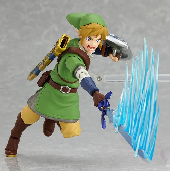 14 см меч неба Figma 153 Link Legend Of Zelda Косплей фигурка модель игрушки Подвижная кукла подарок с коробкой
