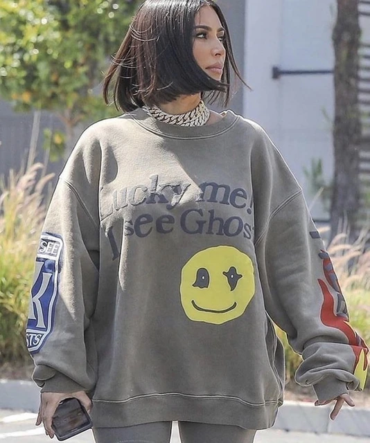 Kanye West Hoodies Lucky See Ghosts | Women Lucky See Ghosts Hoodie - 3d  Hoodie Men - Aliexpress