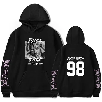 New print Juice WRLD Hoodies Men Women Sweatshirts Hooded Hip Hop Fashion Hoodie 2