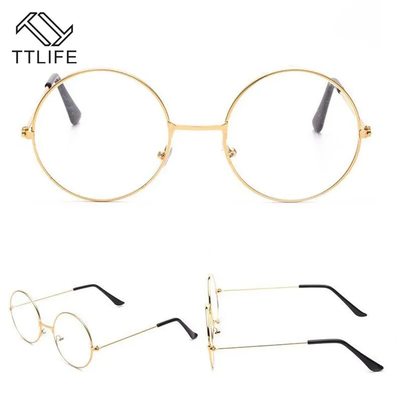 

TTLIFE Anti Light Goggle Blocking Screen Glasses Round For Computer Protection Female Reading Classic Glasses Eyewear YJHH0315