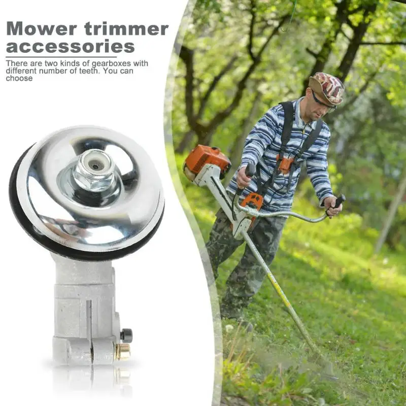 26mm/28mm Strimmer Gear Head Gearbox Excellent Durable Aluminium Alloy Steel for Brush Cutter Grass Trimmer Accessories 26mm/28mm Strimmer Gear Head Gearbox Excellent Durable Aluminium Alloy Steel for Brush Cutter Grass Trimmer Accessories