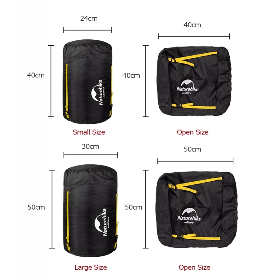 Naturehike Sleeping Bag Storage Bag Waterproof Multifunctional 300D Oxford Fabric Camping Accessories For Sleeping NH19PJ020