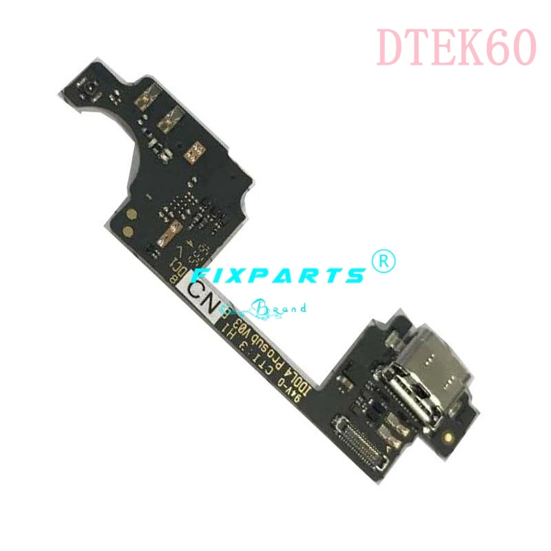 DTEK 60 Для BlackBerry DTEK50 USB порт зарядное устройство док-станция разъем гибкий кабель DTEK60 DTEK70 Keyone Keytwo Key2 зарядный порт материнская плата - Цвет: DTEK 60
