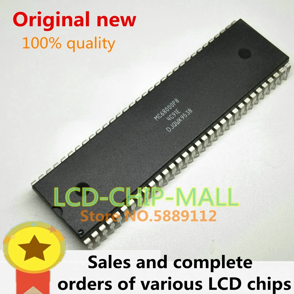 TS68000CP12 Mikroprozessor – 12MHz, DIP64 Gehäus Produktbild-Vorschau 10