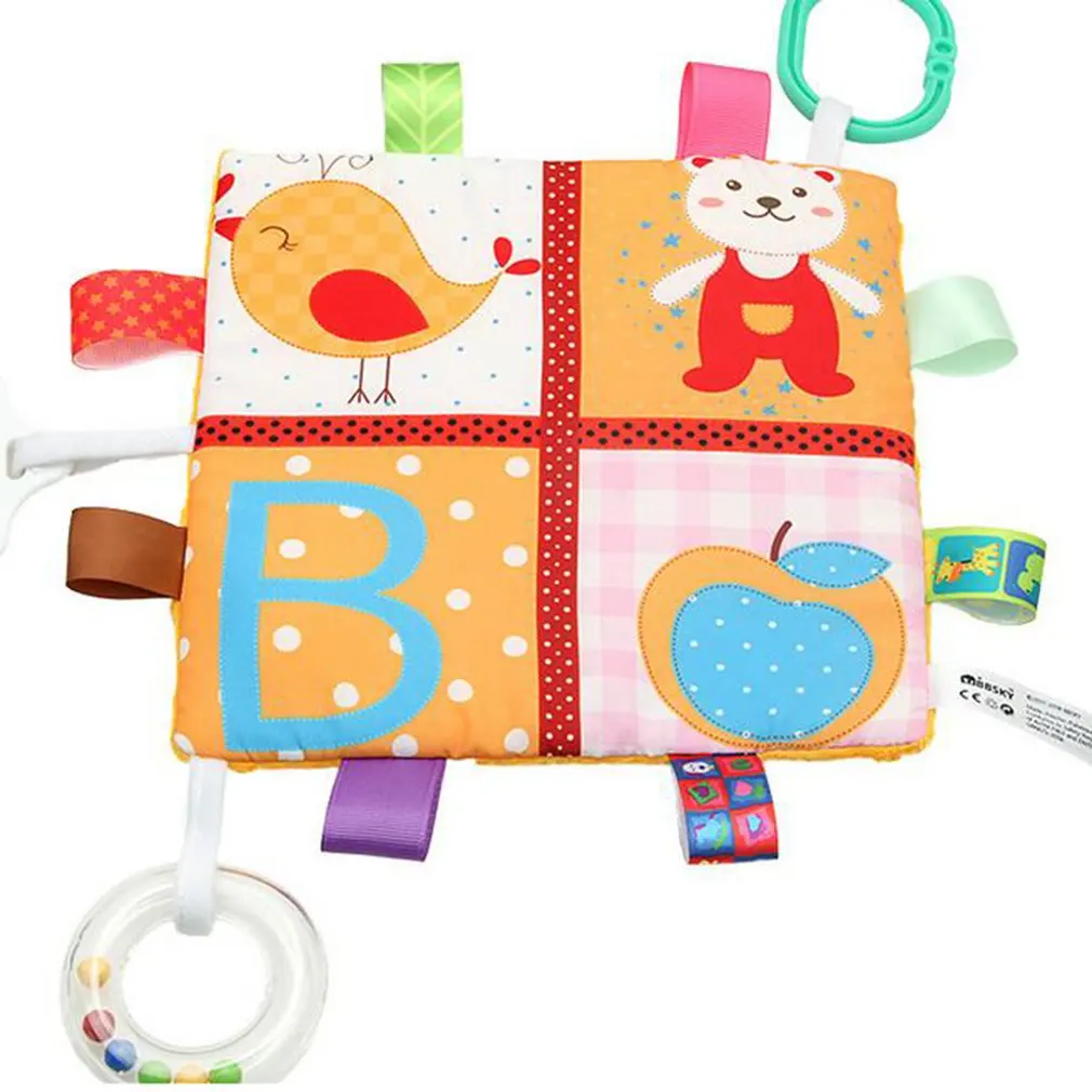 

Baby Soothing Towel Babies Boy Girl Plush Soothing Toys Security Blanket for Newborn Infant Cartoon Soft Hand Towels Baby Cares