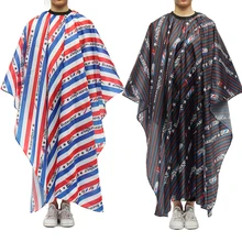 Детская, взрослая накидка для парикмахерского салона, Парикмахерская мантия для стрижки волос, Парикмахерская накидка, Парикмахерская накидка, тканевая, водонепроницаемая ткань для волос