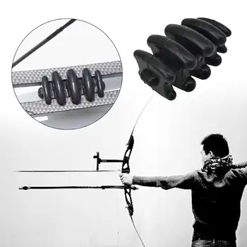 

Durable Rubber Black Bowstring Training The Bow Bow Arcualia Stabilizer Bow Arcualia Absorber Arrow DIY Bow Arcualia Silencer