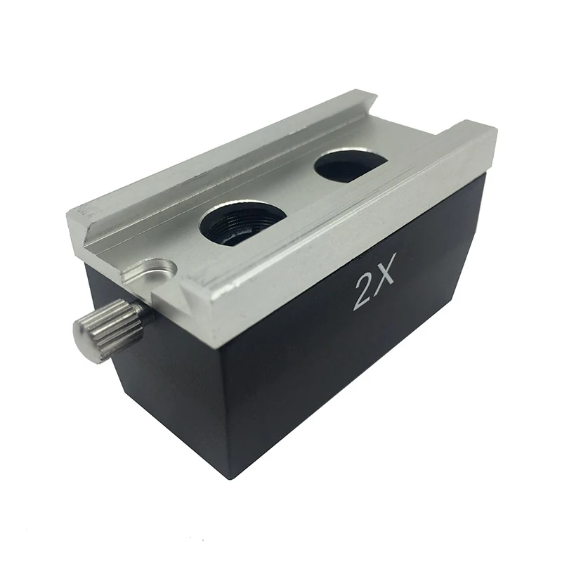 1X 2X 3X 4X Binocular Objective Lens with Optical Lens Stereo Microscope Accessories Working Distance 55 mm 81 mm 61 mm 57 mm
