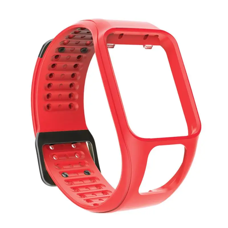 Модные часы в силиконовом корпусе ремешок для TomTom Runner 2/3 Spark/3 Спорт gps часы молодежное сменный спортивный браслет
