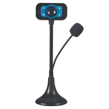 

Vertical Adjustable External Digital Camera With Microphone Night Vision Light Video USB Computer Camera Laptop Webcam