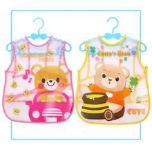 Модные детские нагрудники для новорожденных; Одежда для кормления; водонепроницаемые нагрудники с принтом из материала EVA; фартук для младенцев; Бандана с бантами; одежда для малышей