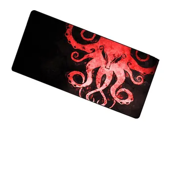 

Red Art Large Size mouse pad Anti-slip Natural Rubber PC Computer Gaming mousepad Desk Mat for LOL surprise cs go DOT
